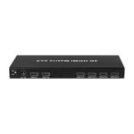 Measy MT4324 4K 30Hz 2 In 4 Out HDMI Matrix Switch Support Seamless Switching, EU Plug(Black)