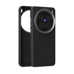 For vivo X200 Pro ABEEL C Carbon Fiber Series 6D Micro Relief MagSafe Phone Case(Black)