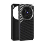 For vivo X200 Pro ABEEL C Carbon Fiber Series 6D Micro Relief MagSafe Phone Case(Black Grey)