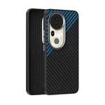 For vivo S20 Pro ABEEL C Carbon Fiber Series 6D Micro Relief MagSafe Phone Case(Black Blue)