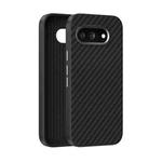 For Google Pixel 9a ABEEL C Carbon Fiber Series 6D Micro Relief MagSafe Phone Case(Black)