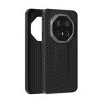 For Huawei Mate 70 RS Ultimate ABEEL C Carbon Fiber Series 6D Micro Relief Phone Case(Black)