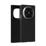 For Huawei Mate X6 ABEEL C Carbon Fiber Series 6D Micro Relief MagSafe Phone Case(Black)