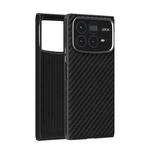 For Xiaomi Mix Fold 4 ABEEL C Carbon Fiber Series 6D Micro Relief MagSafe Phone Case(Black)