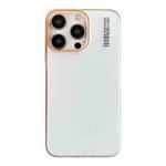 For iPhone 15 Pro Soft Sandy Skin Feel Translucent PC Phone Case(Transparent White)