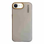 For iPhone SE 2022 / 2020 Soft Sandy Skin Feel Translucent PC Phone Case(Black)