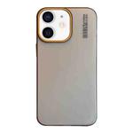 For iPhone 12 Soft Sandy Skin Feel Translucent PC Phone Case(Black)