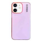 For iPhone 12 Soft Sandy Skin Feel Translucent PC Phone Case(Rose Pink)