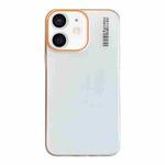 For iPhone 12 mini Soft Sandy Skin Feel Translucent PC Phone Case(Transparent White)
