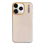 For iPhone 11 Pro Max Soft Sandy Skin Feel Translucent PC Phone Case(Desert Gold)