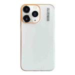 For iPhone 11 Pro Max Soft Sandy Skin Feel Translucent PC Phone Case(Transparent White)