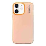 For iPhone 11 Soft Sandy Skin Feel Translucent PC Phone Case(Orange)
