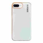 For iPhone 8 Plus / 7 Plus Soft Sandy Skin Feel Translucent PC Phone Case(Transparent White)