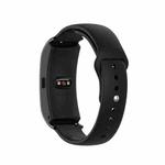 For Garmin Vivomove 3s / 4s 18mm Reverse Buckle Silicone Watch Band, Size: Large Size(Black)