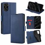 For Redmi A5 4G 171.7mm Ultra-thin Voltage Side Buckle Horizontal Flip Leather Phone Case(Blue)