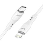 DUZZONA A10 PD20W 480Mbps Type-C to 8 Pin Fast Charging Cable, Length:1m(White)