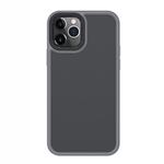 For iPhone 12 Pro Max Benks Skin Hand Feeling Series Anti-fall Frosted PC+ TPU Case(Grey)