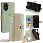 For Redmi A5 4G 171.7mm Crossbody Litchi Texture Leather Phone Case(Green)