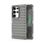 For Samsung Galaxy S25 Ultra 5G High Transparency TPU Hybrid PC Airbag Phone Case(Transparent Black)