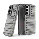 For Samsung Galaxy S25+ 5G High Transparency TPU Hybrid PC Airbag Phone Case(Transparent Black)