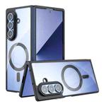 For Samsung Galaxy Z Fold7 Armor MagSafe PC Hybrid TPU Phone Case(Transparent)