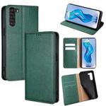 For ZTE nubia S 5G A403ZT Gloss Oil Solid Color Magnetic Leather Phone Case(Green)
