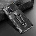 For Samsung Galaxy A71 5G Armor Warrior Shockproof PC + TPU Protective Case(Black)
