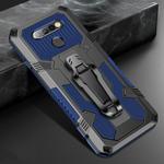 For LG Stylo 6 Armor Warrior Shockproof PC + TPU Protective Case(Blue)