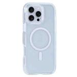 For iPhone 16 Pro Max Vacuum Airbag Y2 Series Transparent MagSafe Magnetic Phone Case(Transparent)