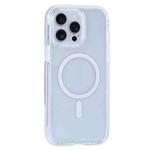 For iPhone 15 Pro Max Vacuum Airbag Y2 Series Transparent MagSafe Magnetic Phone Case(Transparent)