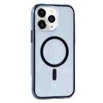 For iPhone 11 Pro Max Vacuum Airbag Y2 Series Transparent MagSafe Magnetic Phone Case(Black)