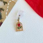 For Type-C Christmas Series Dust Plug(Rose Frame)