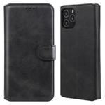 For iPhone 12 / 12 Pro Classic Calf Texture PU + TPU Horizontal Flip Leather Case, with Holder & Card Slots & Wallet(Black)