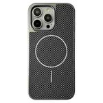 For iPhone 16 Pro Max Pita Series MagSafe TPU + PC Texture Phone Case(Grey)