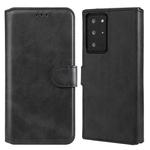 For Samsung Galaxy Note 20 Ultra Classic Calf Texture PU + TPU Horizontal Flip Leather Case, with Holder & Card Slots & Wallet(Black)