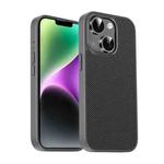 For iPhone 14 Pita Series TPU + PC Texture Phone Case(Grey)