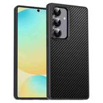 For Samsung Galaxy S24 FE 5G Pita Series TPU + PC Texture Phone Case(Black)
