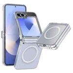 For Samsung Galaxy Z Flip5 Hinge MagSafe PC Full Coverage Phone Case(Transparent)