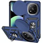 For Redmi Note 14 Pro+ 5G Global Sliding Camshield Holder Phone Case(Blue)