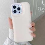 For iPhone 14 Pro Leather Texture Phone Case(White)