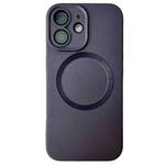 For iPhone 11 Metallic Paint CD Texture MagSafe TPU Phone Case(Grey)