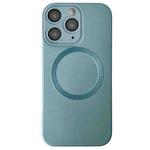 For iPhone 11 Pro Metallic Paint CD Texture MagSafe TPU Phone Case(Sierra Blue)