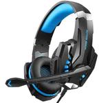 KOTION EACH G9000 Pro On-Ear Gaming Headset with Mic, Cable Length: About 2.1m(Black Blue)
