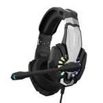 KOTION EACH G9000 Plus On-Ear Gaming Headset with Mic, Length: About 2.1m(Black)