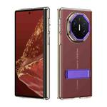 For Huawei Mate XT Ultimate Ice-Cold Holder PC Hybrid TPU Phone Case(Purple)