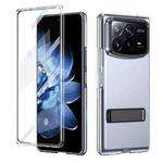For Xiaomi Mix Fold 4 Ice-Cold Holder PC Hybrid TPU Phone Case(Black)