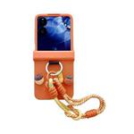 For Xiaomi Mix Flip Good Things Happen Colored Oil Painting PC Phone Case(Strap)