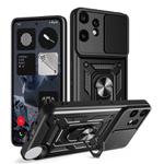 For Nothing CMF Phone 2 Pro Sliding Camera Cover Design TPU+PC Phone Case(Black)