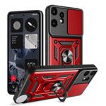 For Nothing CMF Phone 2 Pro Sliding Camera Cover Design TPU+PC Phone Case(Red)
