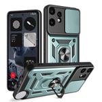 For Nothing CMF Phone 2 Pro Sliding Camera Cover Design TPU+PC Phone Case(Green)
